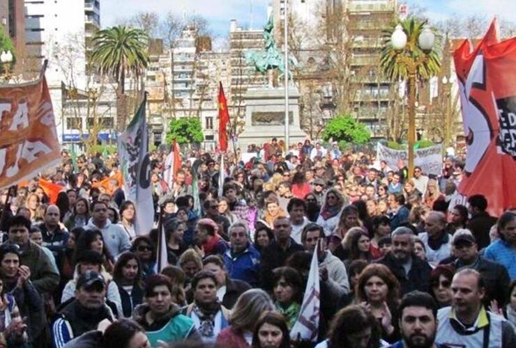 El acto se desarrollará este martes a las 10 frente a la sede de Gobernación. Foto: Amsafé Rosario