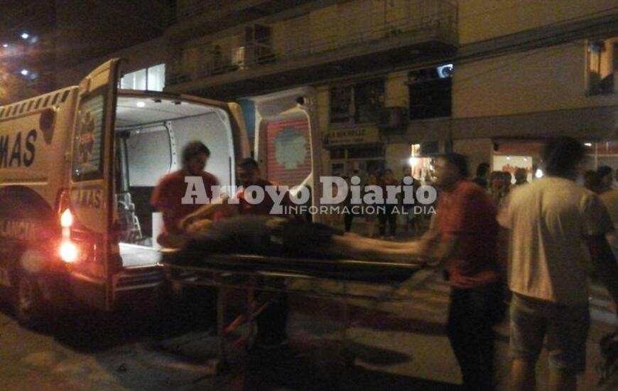 Imagen de Choque en San Mart&iacute;n y Mitre