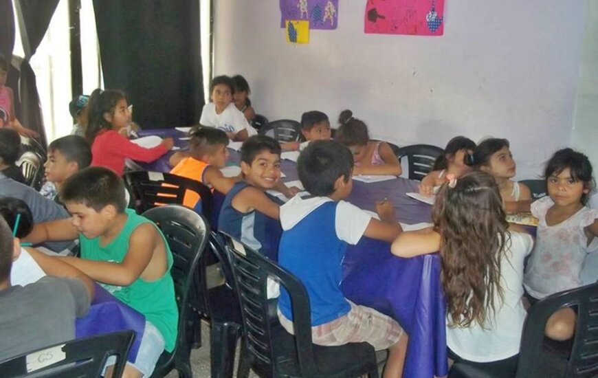 Espacio reducido. El comedor funciona en la casa de Mariela y hoy el espacio no es el acorde por eso buscan alg&uacute;n lugar para alquilar o a alguien que les ceda un lugar m&aacute;s amplio; proyectando a futuro tener sus propias instalaciones.