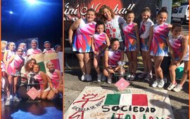 Imagen de Gran logro: Alumnas de la Escuela Aeróbica salieron Campeonas