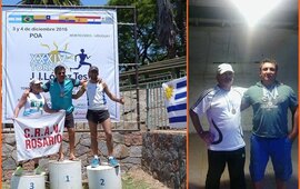 Imagen de Macedro y Humoffe con buenas actuaciones en Uruguay