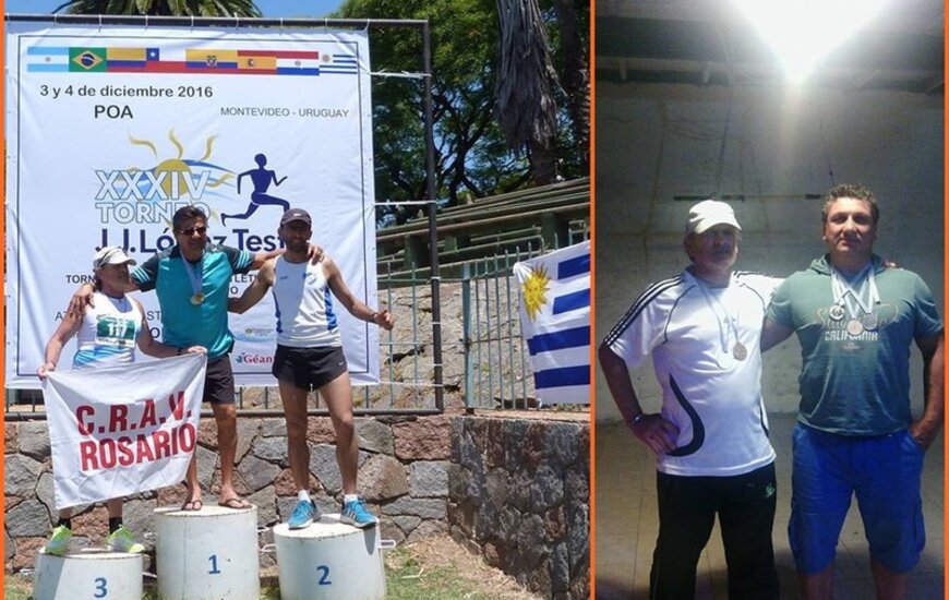 Imagen de Macedro y Humoffe con buenas actuaciones en Uruguay