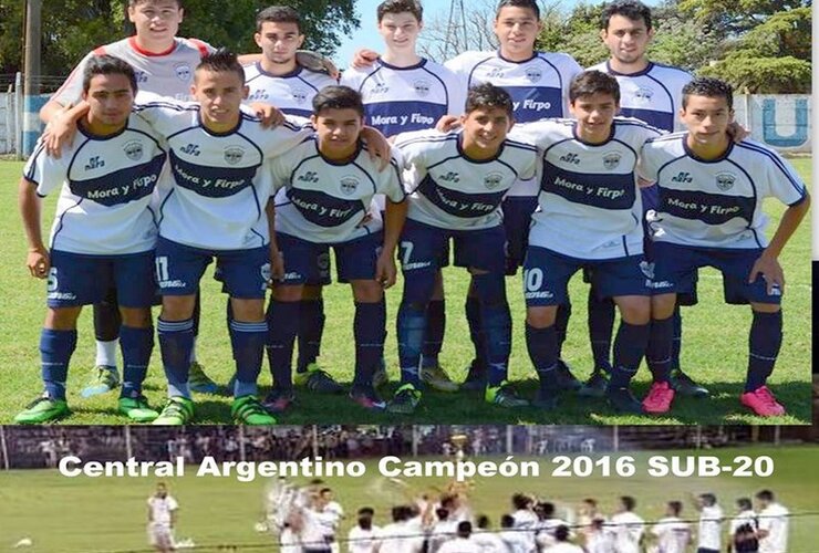 Imagen de Y las manos arriba de todos los pibes: CENTRAL ARGENTINO CAMPEÓN SUB-20 LIGA REGIONAL 2016