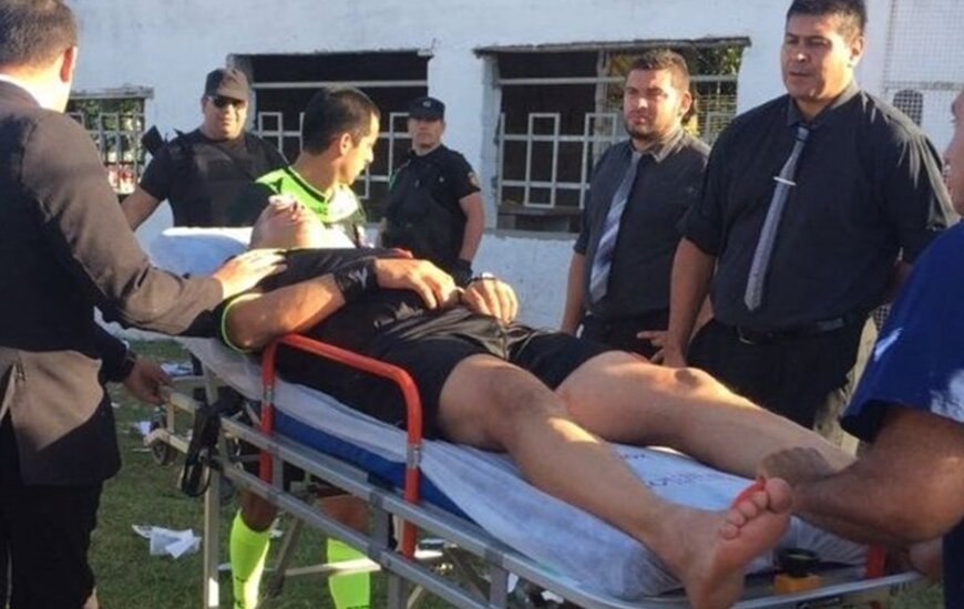 Imagen de Otra grave agresi&oacute;n a un &aacute;rbitro en una liga de la regi&oacute;n