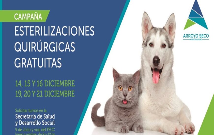 Imagen de Campa&ntilde;a de Esterilizaciones Quir&uacute;rgicas Gratuitas