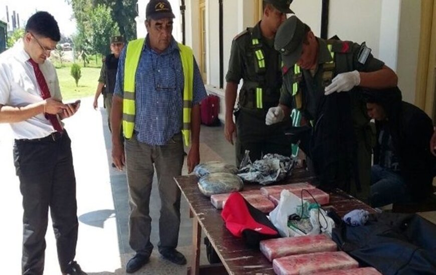 El operativo se llevó a cabo en la ruta nacional 11.