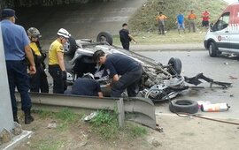 El hecho ocurrió en Circunvalación y avenida Presidente Perón. Foto: Rosario3.com