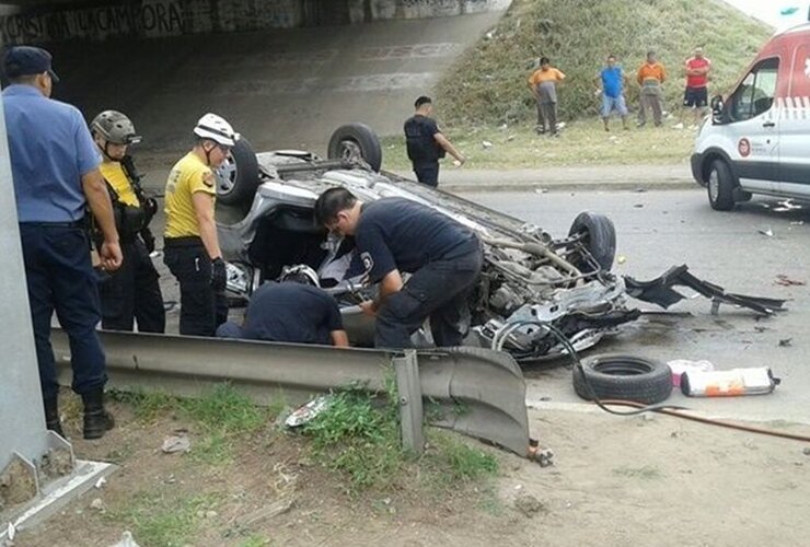 El hecho ocurrió en Circunvalación y avenida Presidente Perón. Foto: Rosario3.com