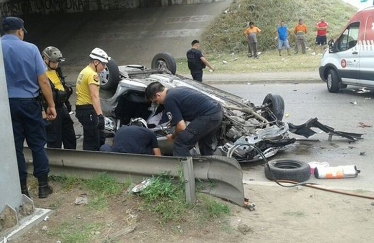 El hecho ocurrió en Circunvalación y avenida Presidente Perón. Foto: Rosario3.com