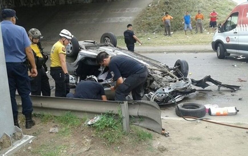 El hecho ocurrió en Circunvalación y avenida Presidente Perón. Foto: Rosario3.com