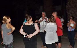 En zona norte. Despu&eacute;s de que fueron a su casa, Esper se present&oacute; en San Mart&iacute;n al 1500 y entabl&oacute; un encuentro con los vecinos.