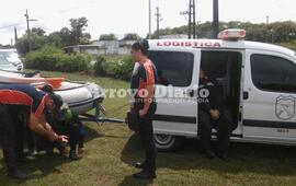 Imagen de Bomberos Voluntarios de Arroyo Seco prestaron colaboración en Álvarez
