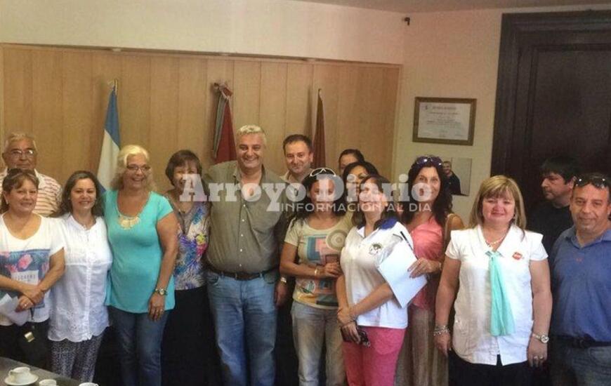 En la muni. El acto se realiz&oacute; esta ma&ntilde;ana en el despacho del intendente Esper.