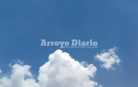 Cielo celeste a más no poder. Así se muestra el cielo en el último día del 2016