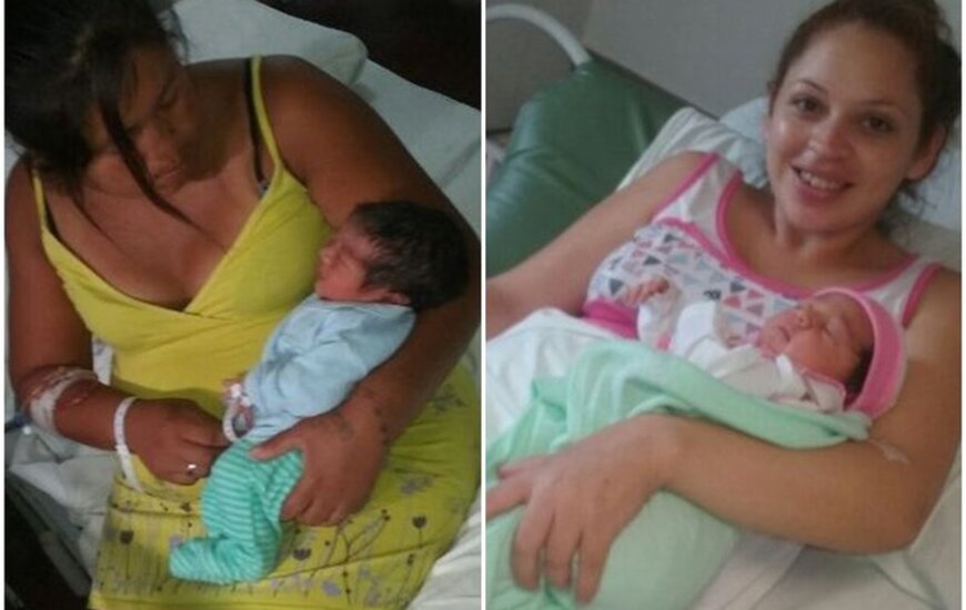 Imagen de Ciro y Rufina, los primeros beb&eacute;s del a&ntilde;o