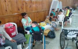 Asistidos por personal municipal. Los evacuados permanecen albergados en el Salón Dorado de ASAC