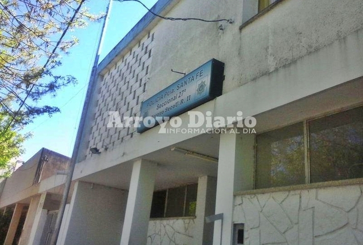 En la 27. La denuncia se recepcionó primero en la comisaría local y luego tomó intervención Rosario.