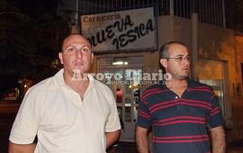 Juntos. Alexis Sciacca junto al ex intendente Dar&iacute;o Gres. Foto: Archivo AD