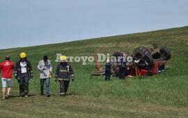 A la altura del puente del Omb&uacute;. En este preciso lugar ocurri&oacute; el tr&aacute;gico hecho.