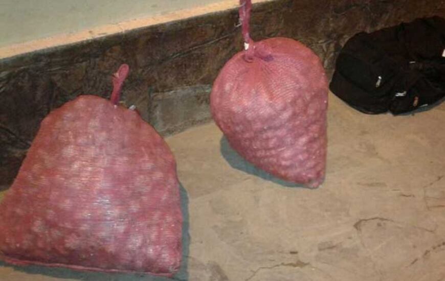 Imagen de Incautan 30 kilos de coca&iacute;na ocultos en bolsas de ajo