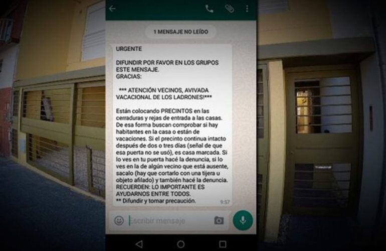 Imagen de Alerta por una nueva modalidad para robar casas en vacaciones