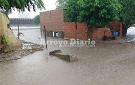 Imagen de Barrio Virgen de Luján: El Arroyo Seco otra vez desbordó y ya hay inundados