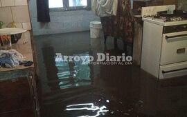 Imagen de Barrio San Francisco: El agua también ingresó a distintos hogares