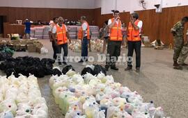 Imagen de La Sociedad Italiana est&aacute; funcionando como Centro de Distribuci&oacute;n