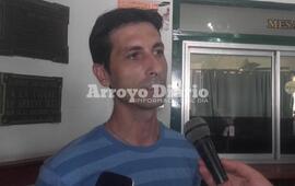 Ya confirmado en Protección Civil. Matías Massagli charló con la prensa este lunes al mediodía en la municipalidad.