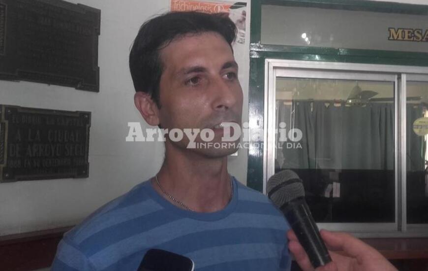 Ya confirmado en Protecci&oacute;n Civil. Mat&iacute;as Massagli charl&oacute; con la prensa este lunes al mediod&iacute;a en la municipalidad.
