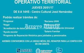 Imagen de Operativo de ANSES y RENAPER en General Lagos