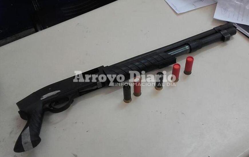 El secuestro. Los elementos incautados quedaron, moment&aacute;neamente, en la seccional de polic&iacute;a local.