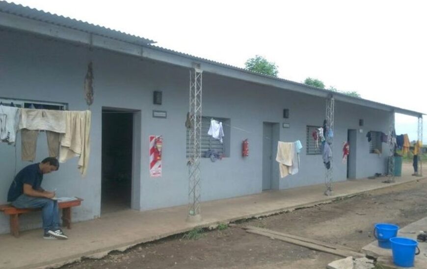 La Provincia detect&oacute; malas condiciones de trabajo en varios campos. La imagen corresponde a unas viviendas rudimentarias destinadas a jornaleros en el norte santafesino.