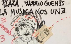 Este afiche fue confeccionado por el bajista de Los Redondos!