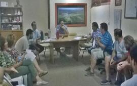 Imagen de Vecinos Autoconvocados de Empalme se reunieron con el presidente comunal por las inundaciones