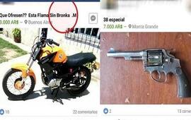 Imagen de Ladrones utilizan Facebook y WhatsApp para conseguir armas y motos