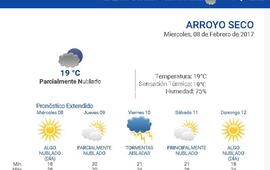 Las 24 horas. Durante las 24 horas consult&aacute; el pron&oacute;stico en nuestro portal www.arroyodiario.com.ar
