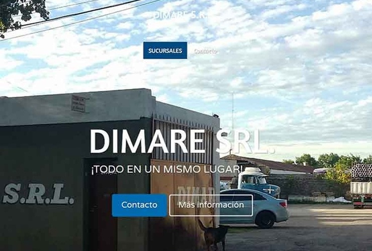 Foto: captura de pantalla web Dimare