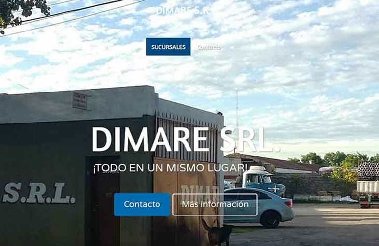 Foto: captura de pantalla web Dimare