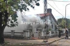 Imagen de Conmoción: incendio en una vivienda provocó daños materiales