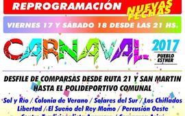 Imagen de Reprogramación Carnavales 2017 en Pueblo Esther