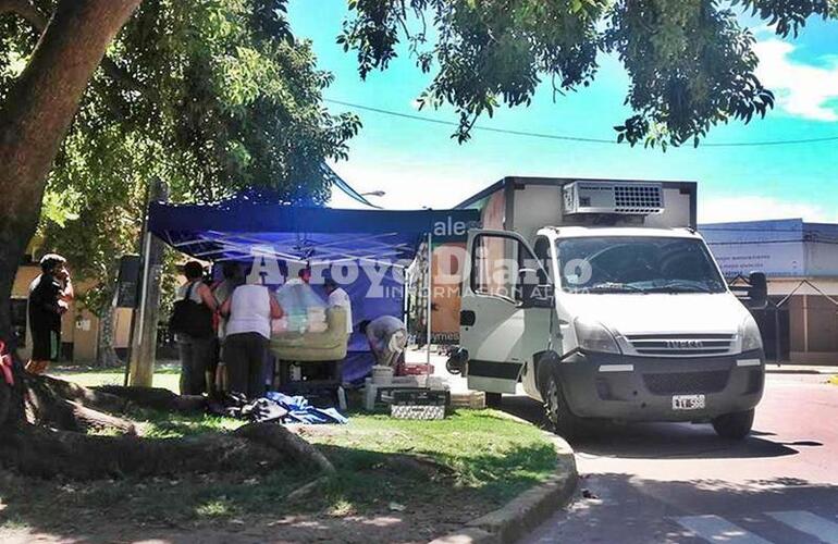 Imagen de El camión de Lácteos Artesanales está en Arroyo Seco