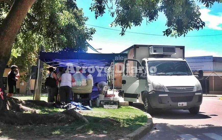 Imagen de El cami&oacute;n de L&aacute;cteos Artesanales est&aacute; en Arroyo Seco