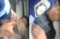 Pornoescándalo en la Policía rosarina. Las imágenes se viralizaron. Foto: capturas de pantalla video.