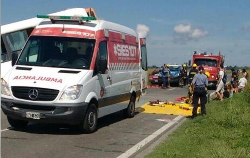 A distintos nosocomios. Los heridos fueron derivados al Heca, al Eva Per&oacute;n y al Centenario.