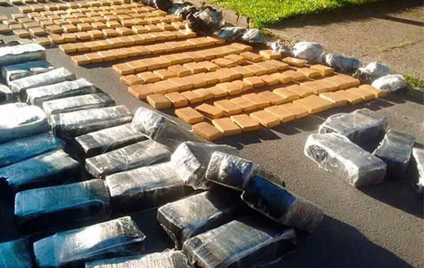 Imagen de Incautaron 700 kilos de marihuana