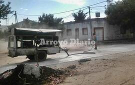 Imagen de &Uacute;ltimos trabajos antes de habilitar Rivadavia y 9 de Julio