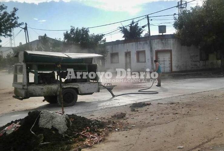 Imagen de Últimos trabajos antes de habilitar Rivadavia y 9 de Julio