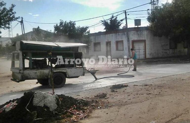 Imagen de Últimos trabajos antes de habilitar Rivadavia y 9 de Julio