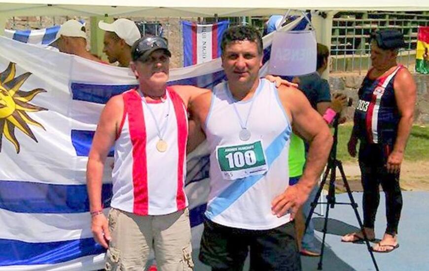 Sergio Macedro y Andr&eacute;s Humoffe